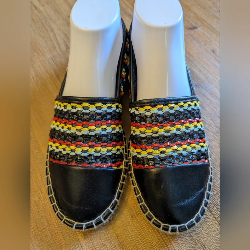 Sam Edelman Circus Woven Lena Espadrilles Flat Size 9.5 Medium